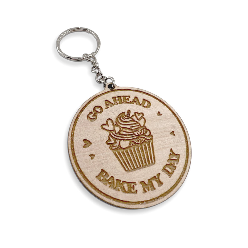 Keyring - Go Ahead Bake My Day.